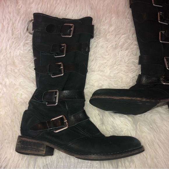 Lucchese CHARLIE 1 HORSE Artisian Handcrafted Leather Tall Riding Boots - Picture 2 of 13